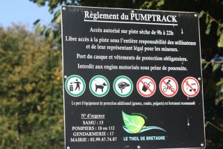Le règlement du Pumptrack