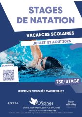Stages de natation adulte aux Ondines