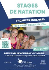 Stages de natation enfant aux Ondines