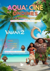 Aqua'ciné aux Ondines le samedi 14 mars 2026