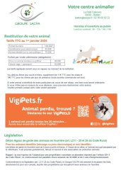 Affiche 2025 fourrière-centre animalier SACPA à Betton v2