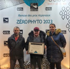 Le 26 janvier 2023, la commune recevait le prix régional "Zéro phyto durable 2023"